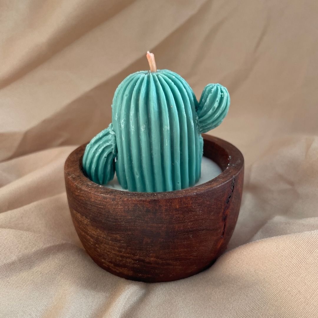 vela corazón cuenco de madera vela corazón cuenco de madera