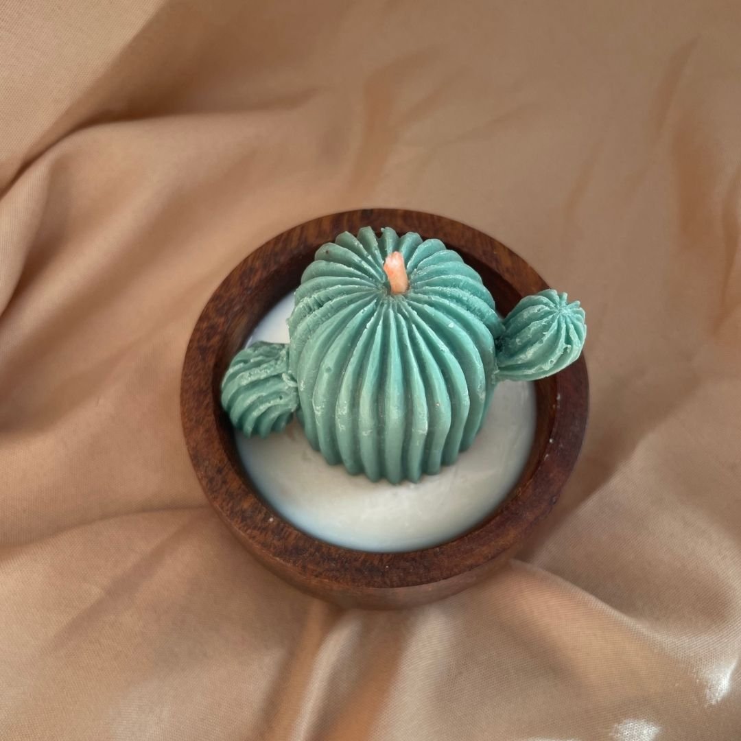 vela corazón cuenco de madera vela corazón cuenco de madera