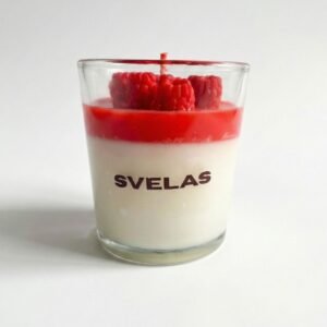 vela corazón cuenco de madera